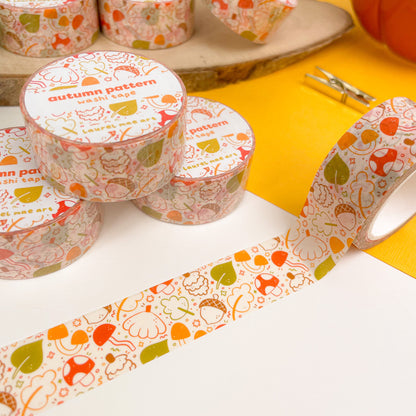 Autumn Pattern - Chunky Washi Tape