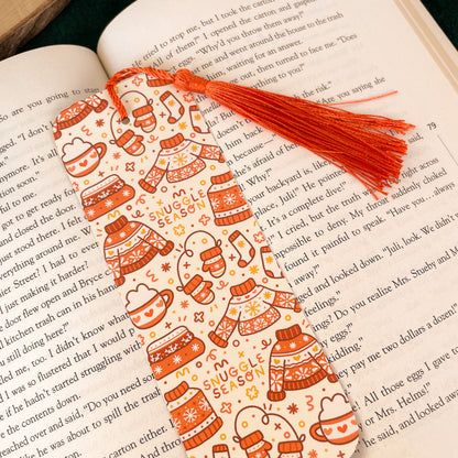 Sweater Weather (Orange) Bookmark