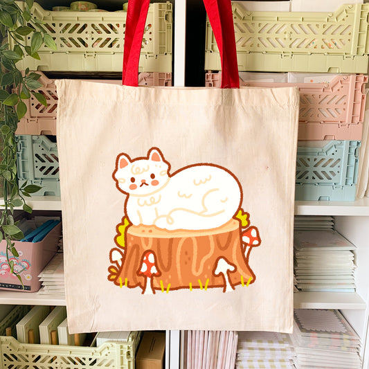 Autumnal Cat Tote Bag