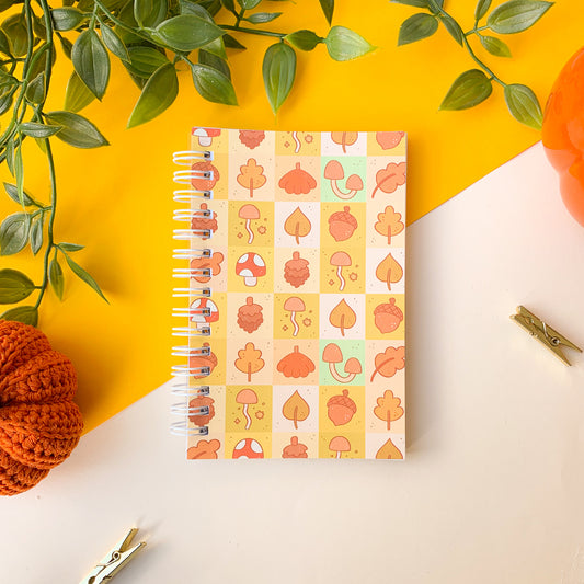 Autumn Patchwork - Reusable Sticker Book