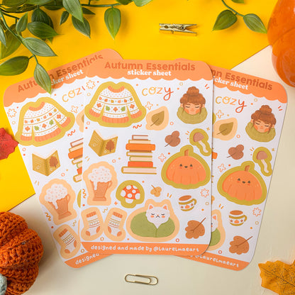 Autumn Essentials - Sticker Sheet