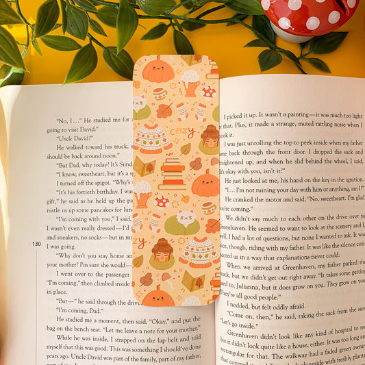 Autumn Essentials Bookmark