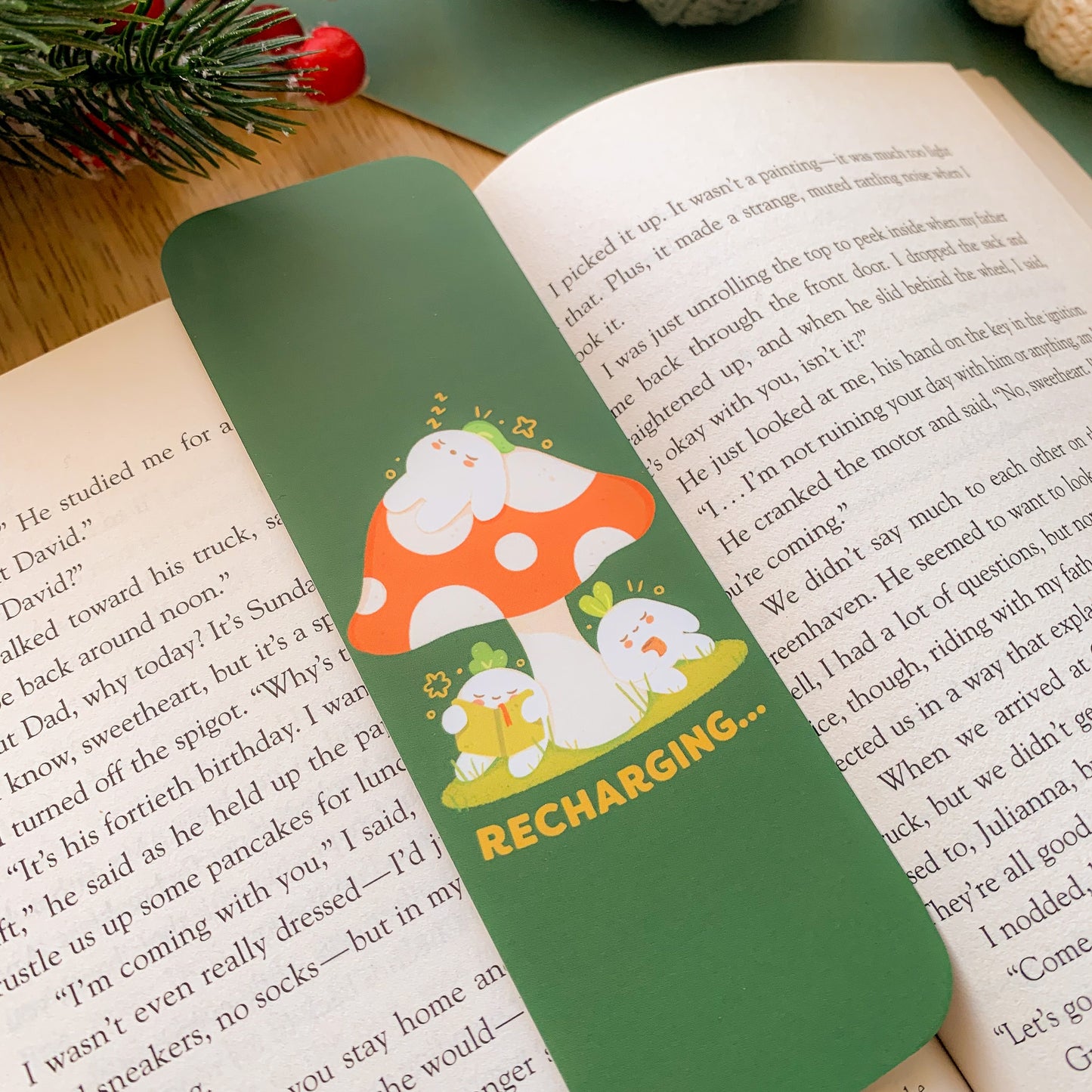 Recharging Meebloos - Bookmark