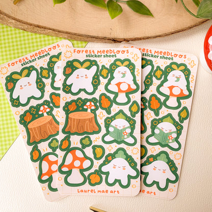 Forest Meebloos - Mini Sticker Sheet