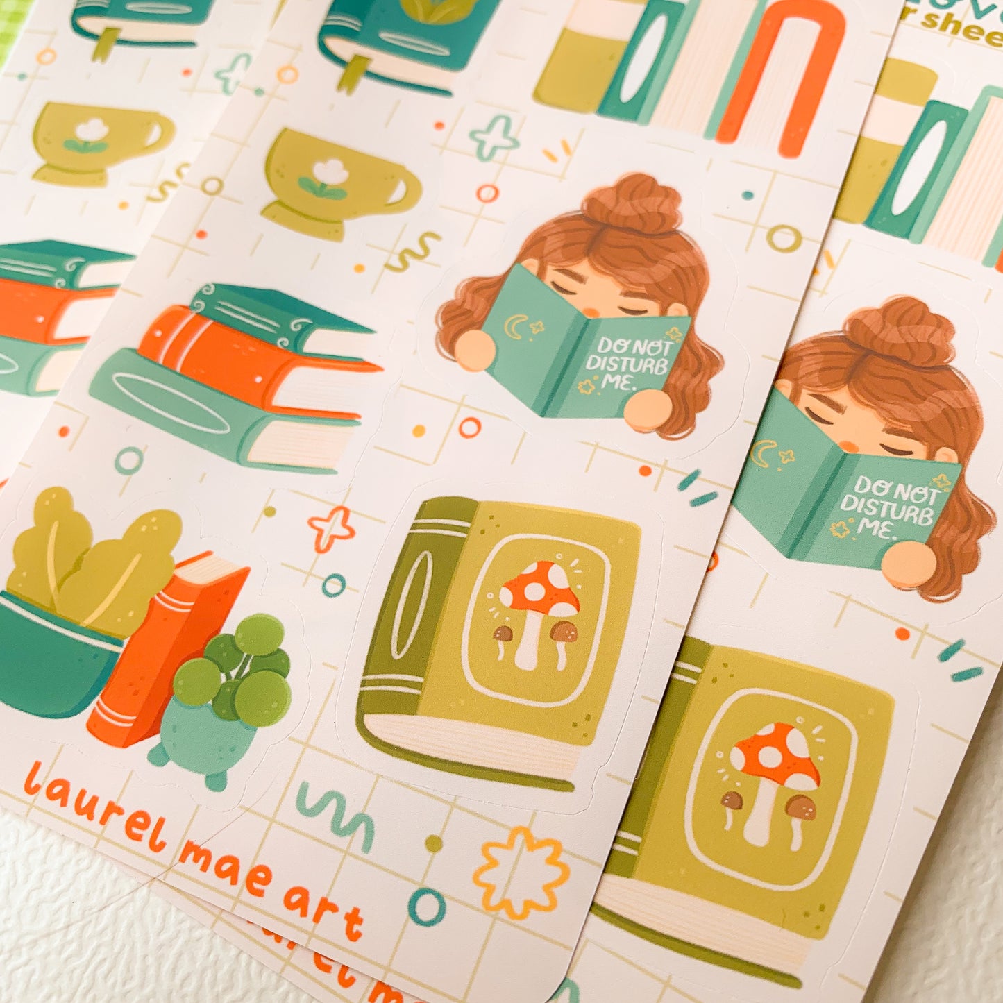 Book Lovers - Mini Sticker Sheet