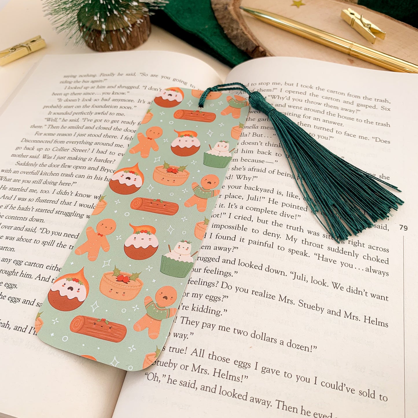Christmas Treats - Bookmark