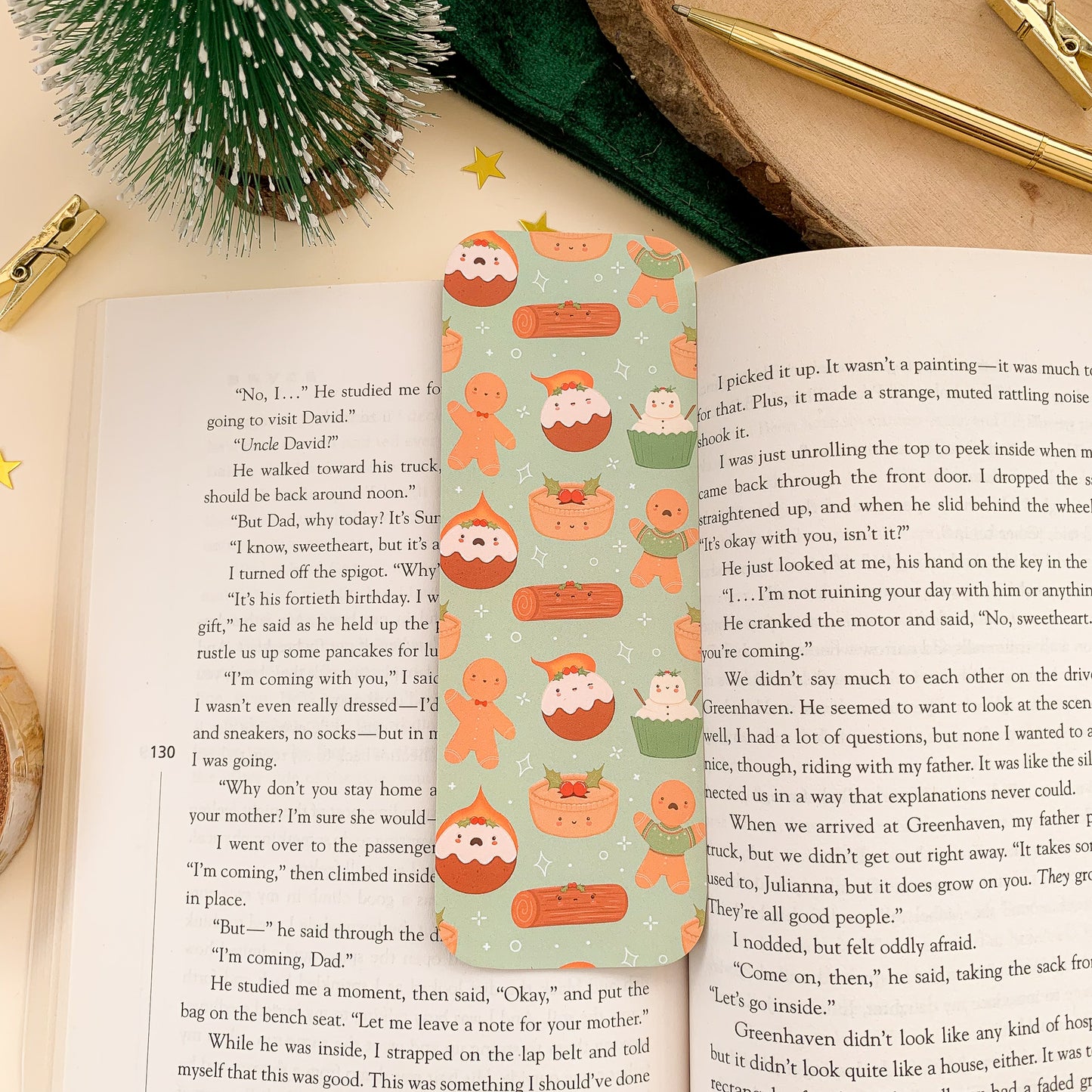 Christmas Treats - Bookmark