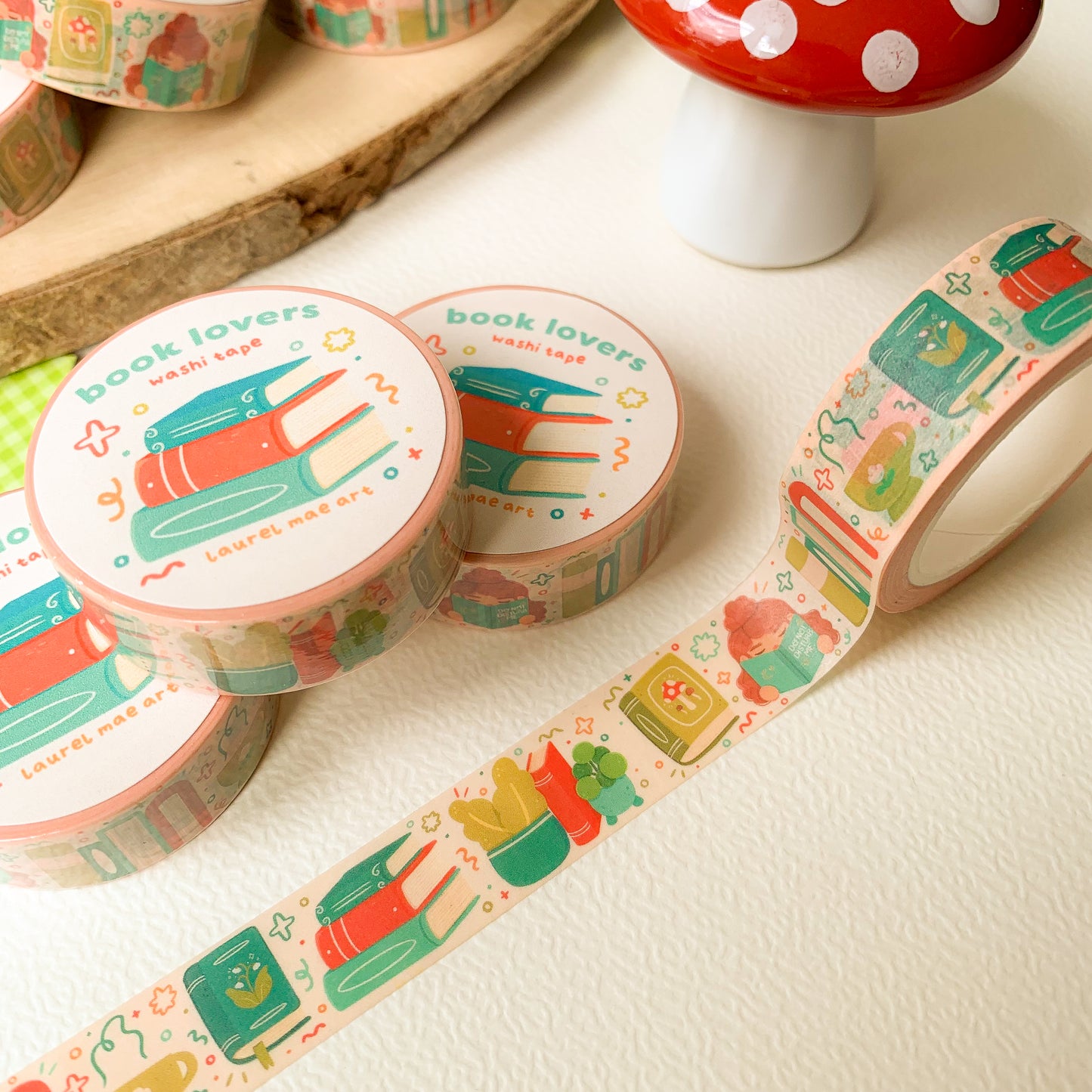 Book Lovers - Washi Tape