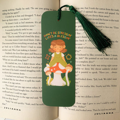 Don't be Stressin', Life's a Blessin' Bookmark