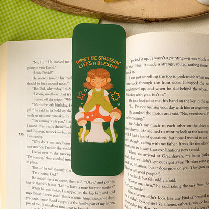 Don't be Stressin', Life's a Blessin' Bookmark