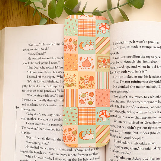 Pretty Patchwork Bookmark