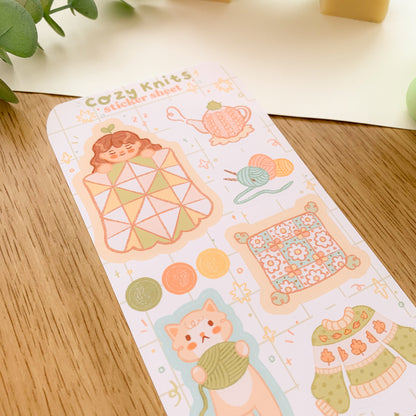 Cozy Knits - Mini Sticker Sheet