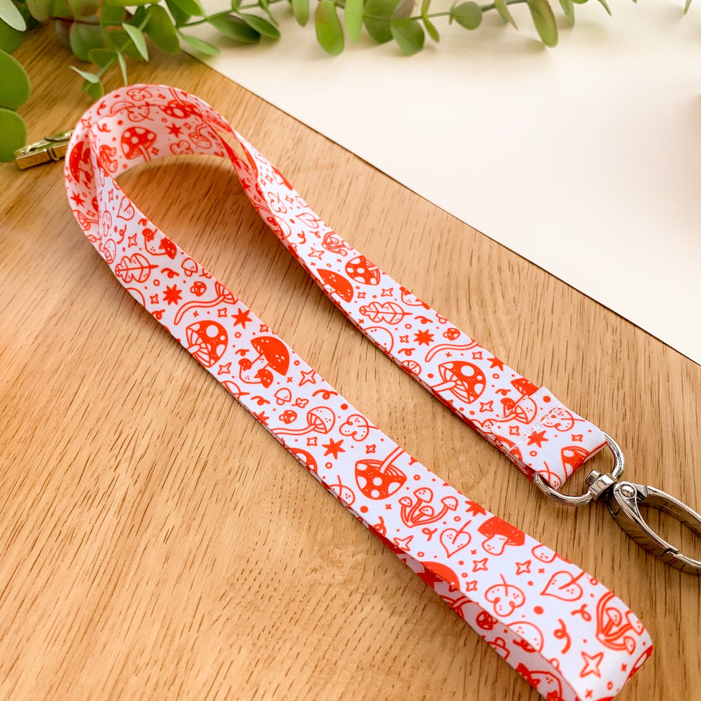 Mushroom Pattern - Lanyard