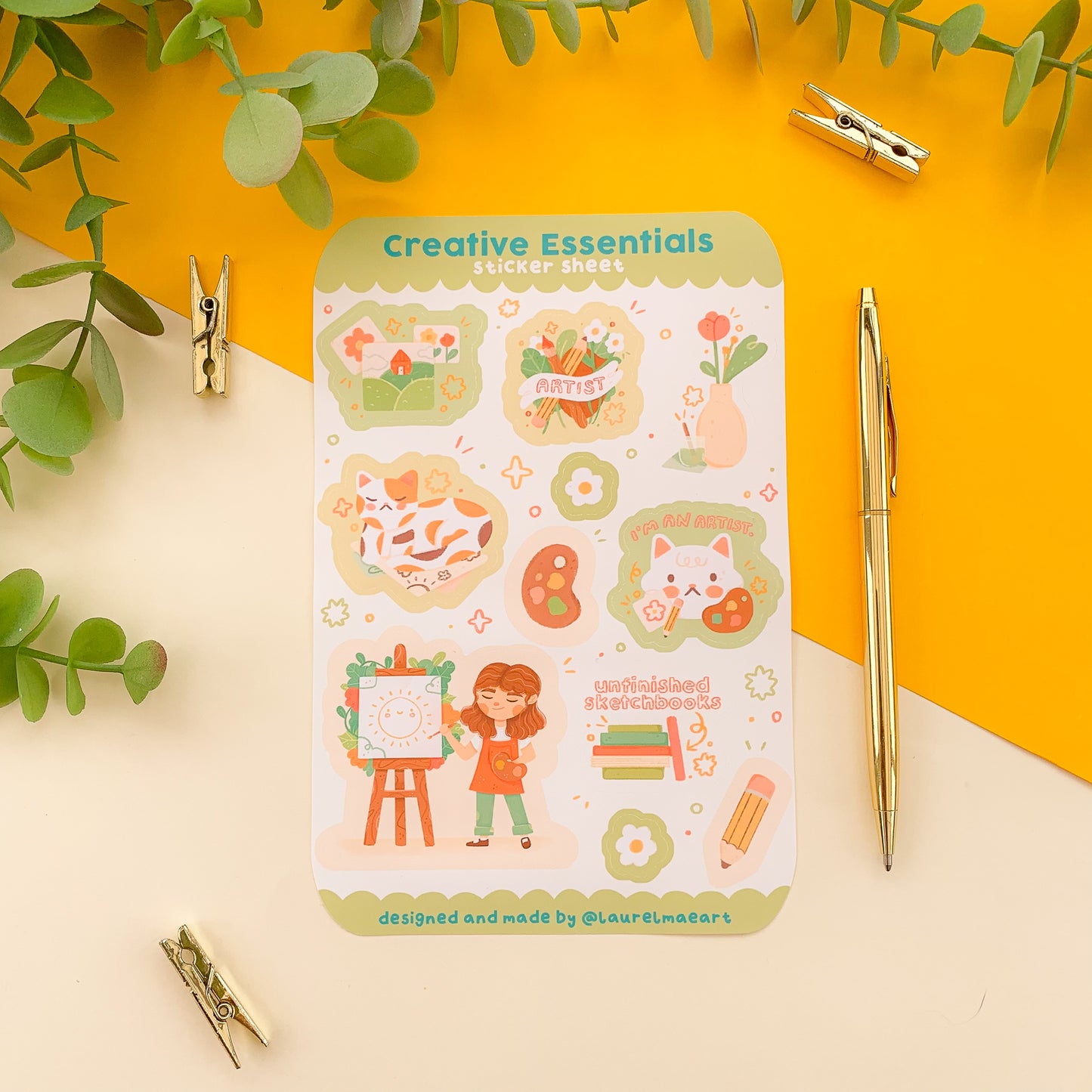 Creative Essentials - Sticker Sheet