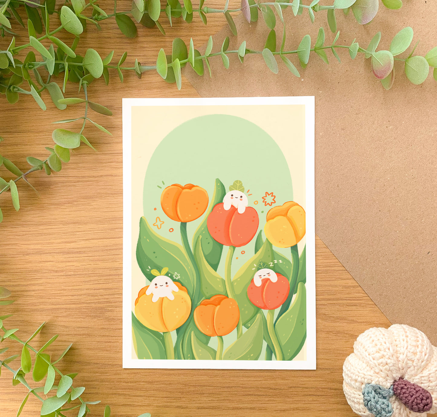 Tulip Meebloos - Art Print