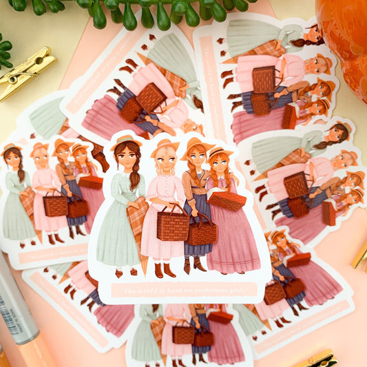 Little Women - Vinyl Sticker