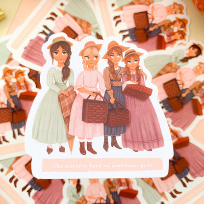 Little Women - Vinyl Sticker