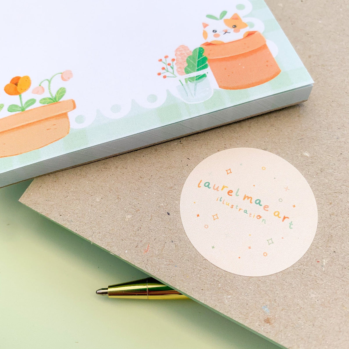 Spring Essentials - Memo Pad
