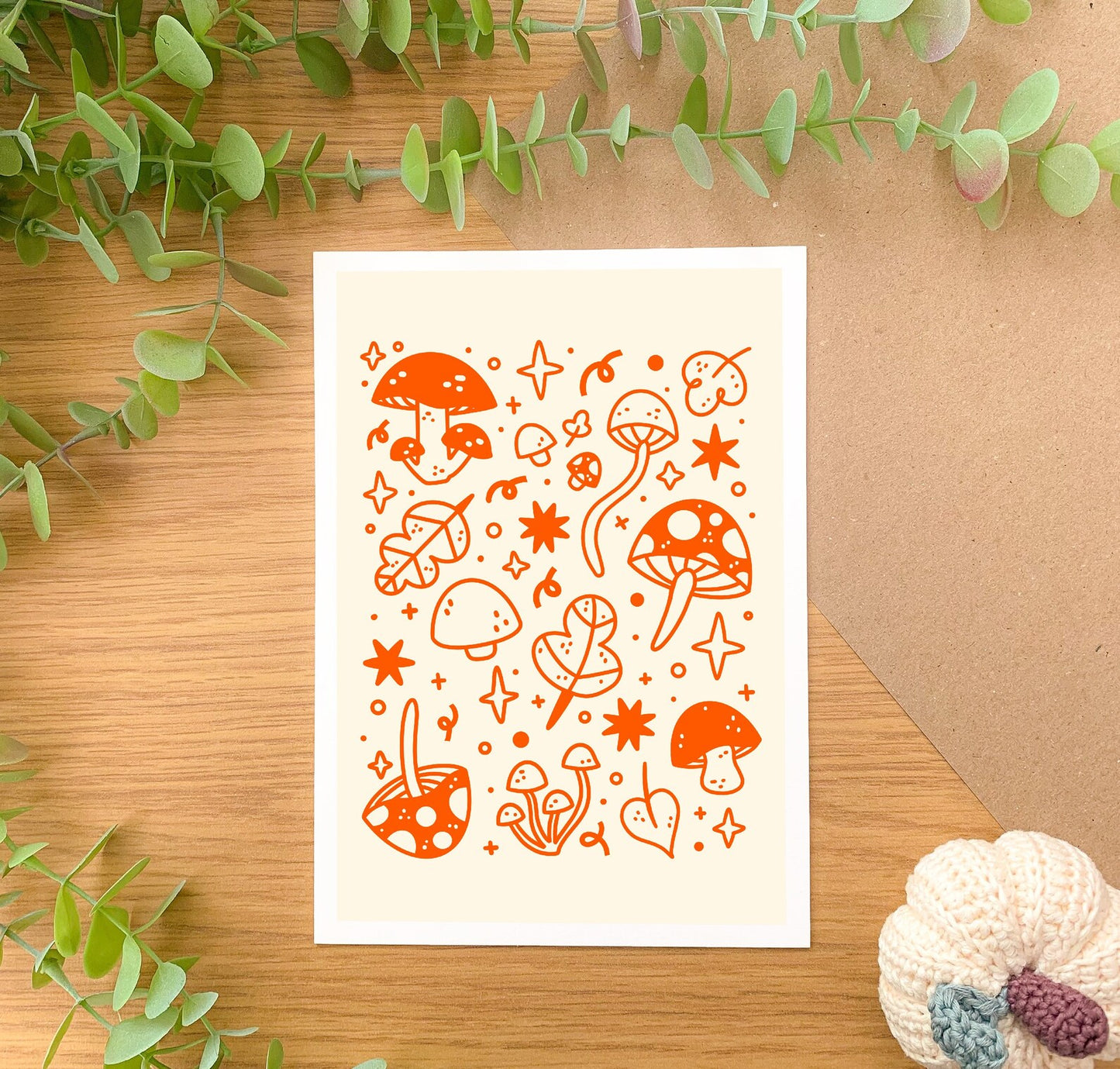 Mushrooms - Art Print