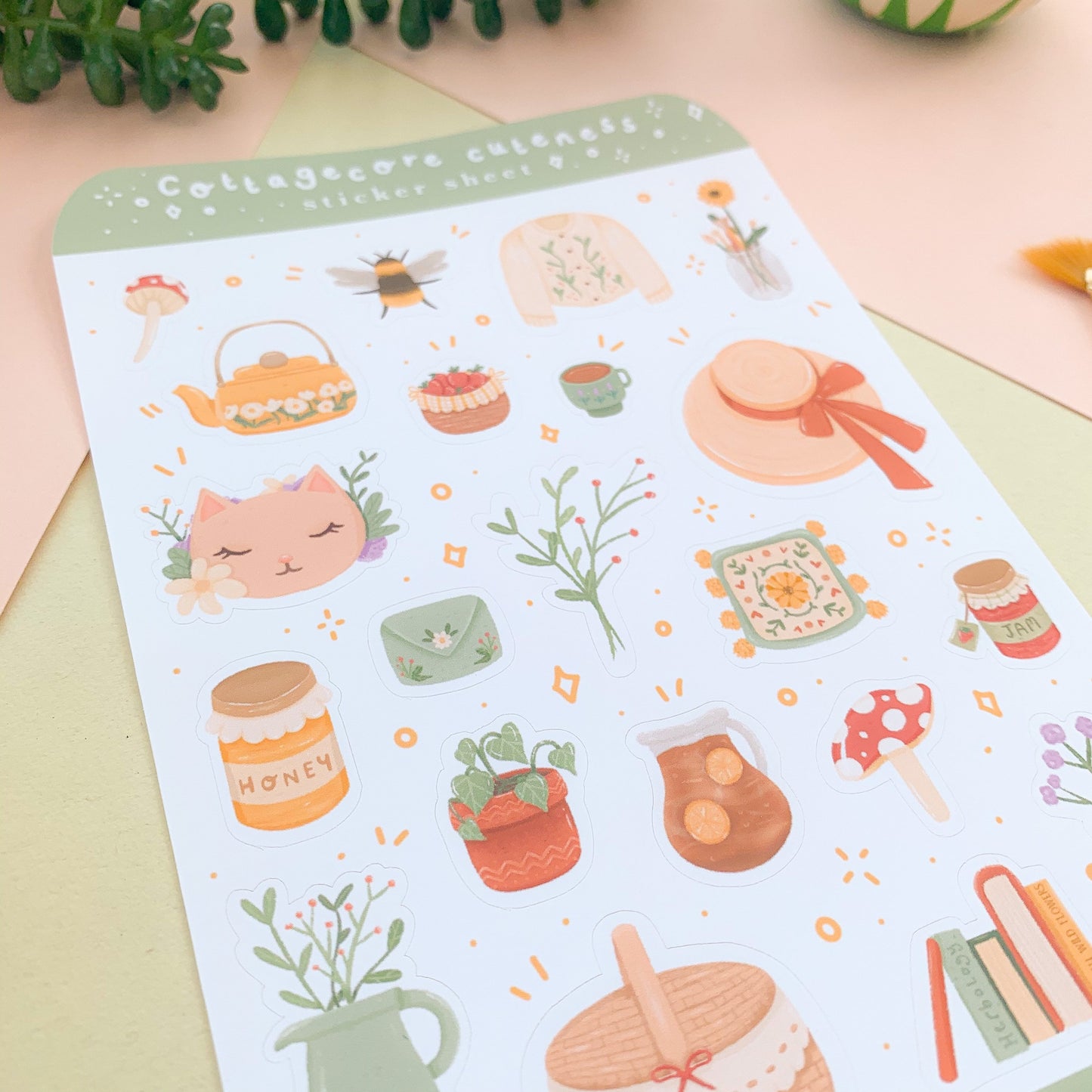 Cottagecore cuteness - Sticker Sheet