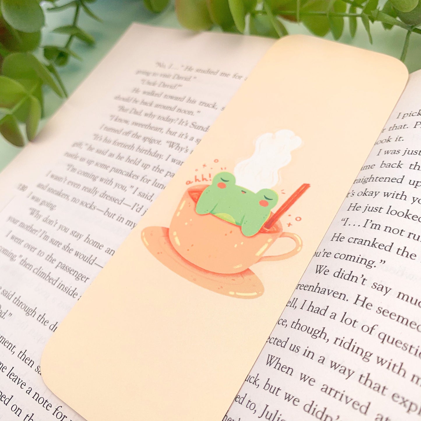 Teacup Froggo Bookmark