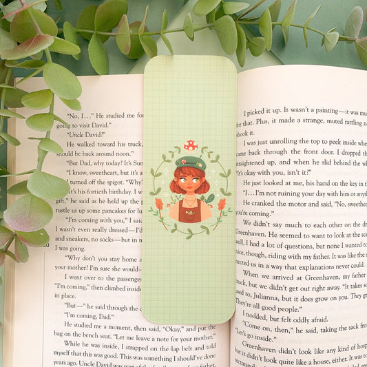 Cute Plant Girl Bookmark