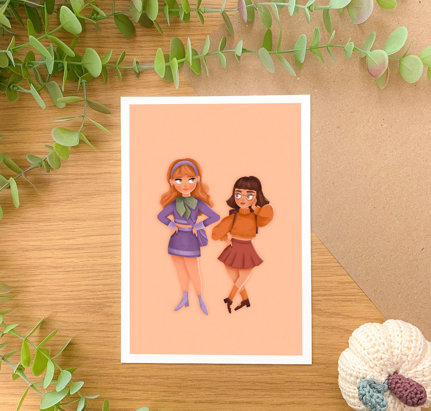Daphne and Velma - Art Print