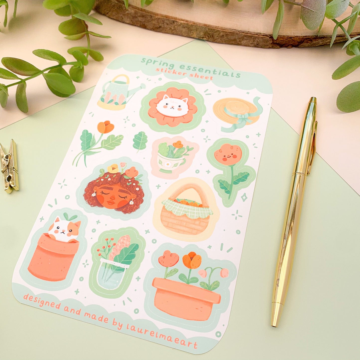 Spring Essentials - Sticker Sheet