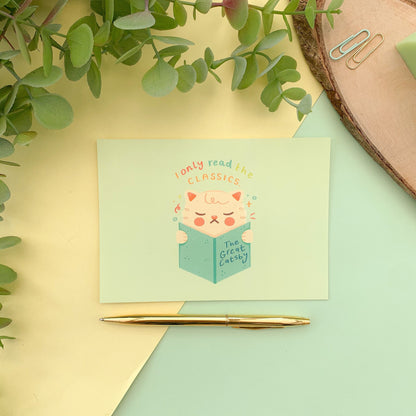 Book-Cats Postcard Prints