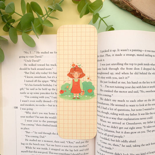 Flower Picking Bookmark