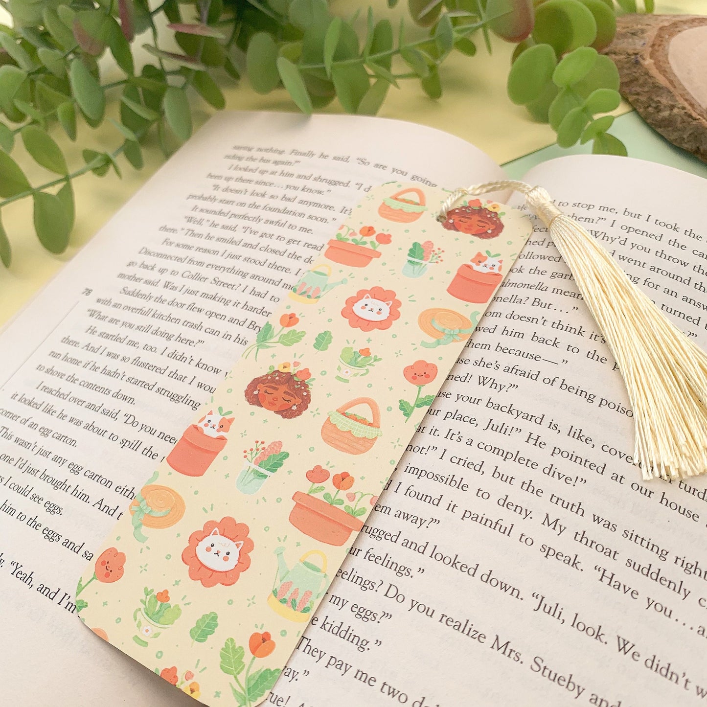 Spring Essentials Bookmark