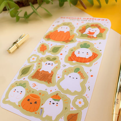 Autumnal Meebloos - Sticker Sheet