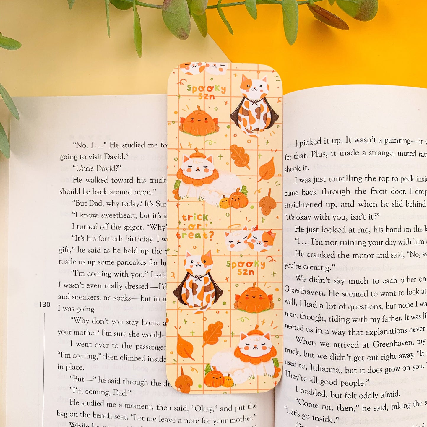 Spooky Crème & Brûlée Bookmark